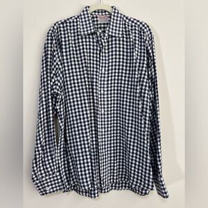 Men’s Cortton/Flannel Button Down Shirt. 100% Handmade. Pristine.